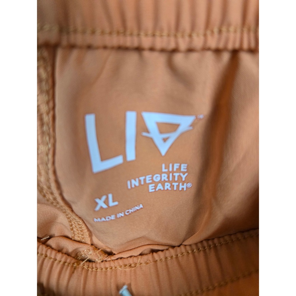 LIV Outdoor Womens WB2226 Shorts Brandied Melon Orange UPF 30+ Active Hiking XL - Picture 10 of 13